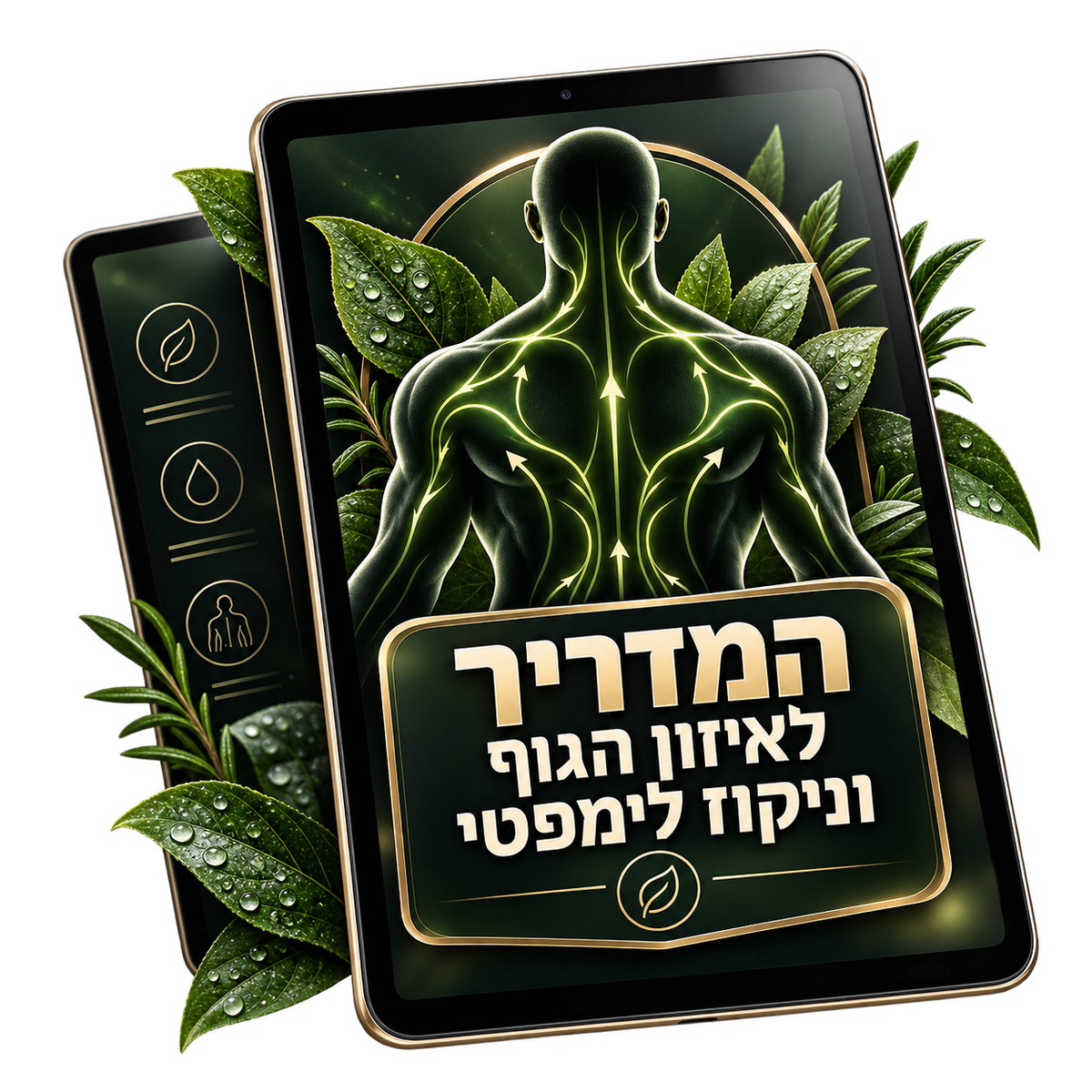 מדריך דיגיטלי לאיזון הגוף וניקוז לימפטי