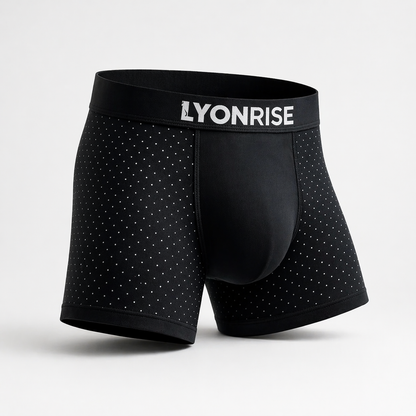 LyonRise בוקסרים פרימיום עם נוחות שלא תרצה להוריד - מתנה