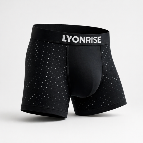 LyonRise בוקסרים פרימיום עם נוחות שלא תרצה להוריד - מתנה