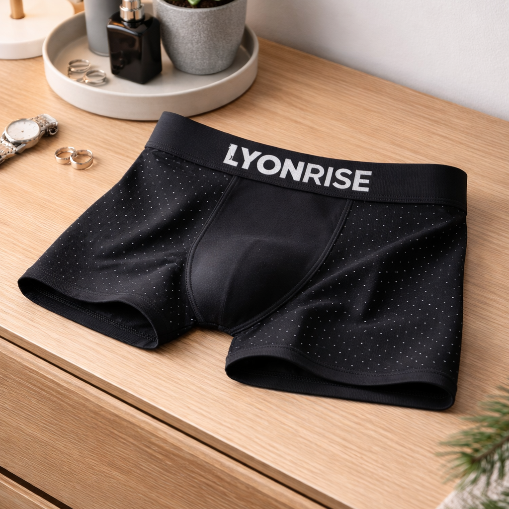 LyonRise בוקסרים פרימיום עם נוחות שלא תרצה להוריד