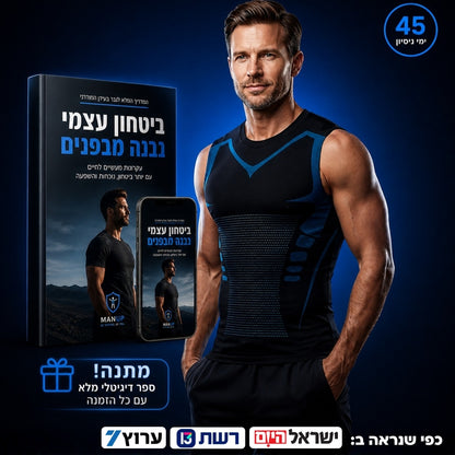تيشيرت LyonRise ShapeForce للتشكيل ودعم القوام للرجال
