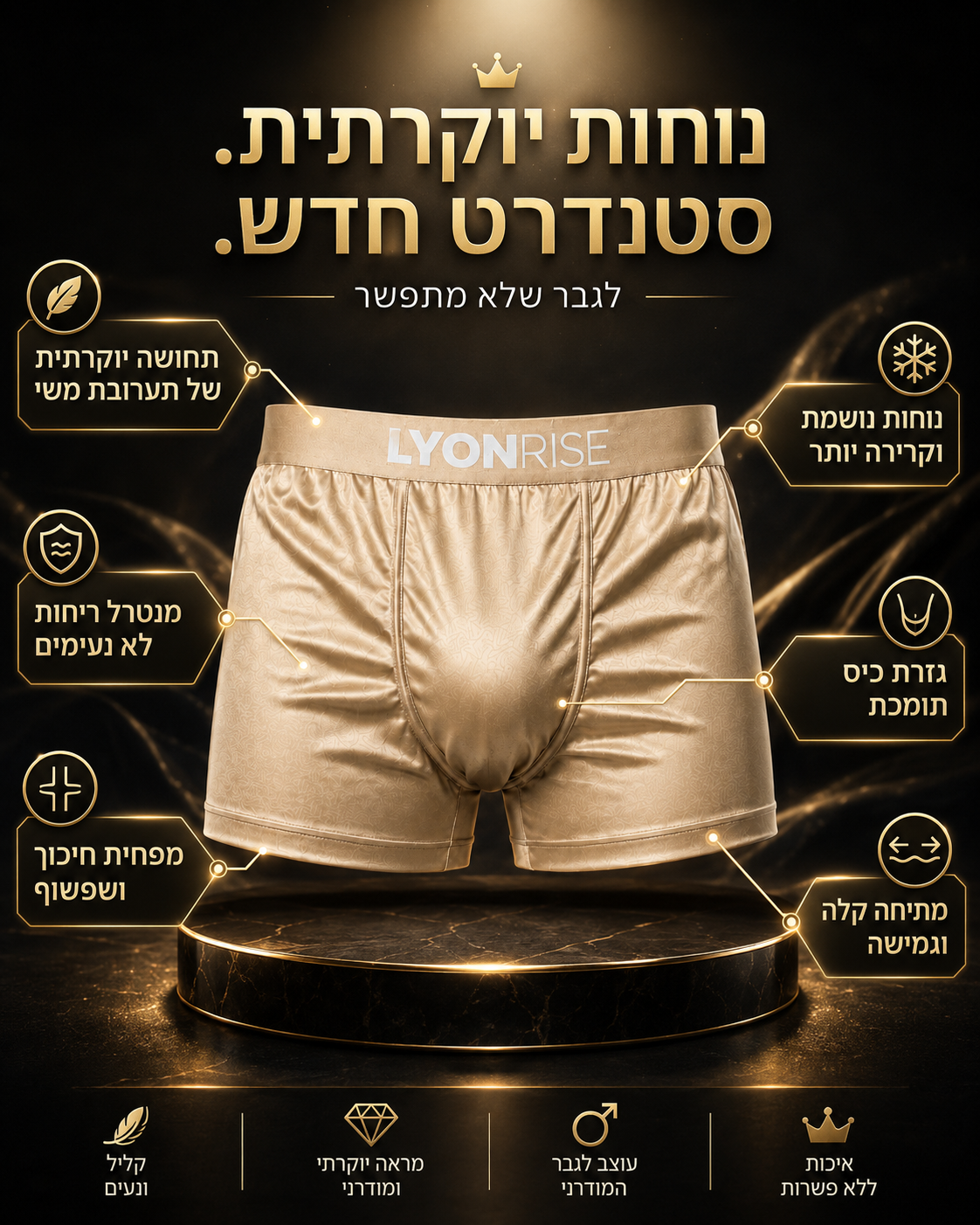 LyonRise SilkGuard Boxer
